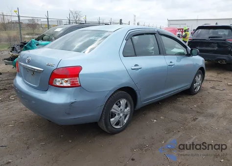 2010 Toyota Yaris from USA, damaged, VIN JTDBT4K30A1361190